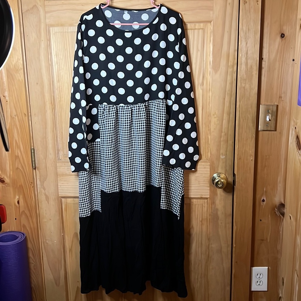 *LAST CHANCE! Donating 4/7* Multi Print Dress